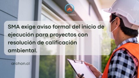 aviso inicio proyectos con RCA